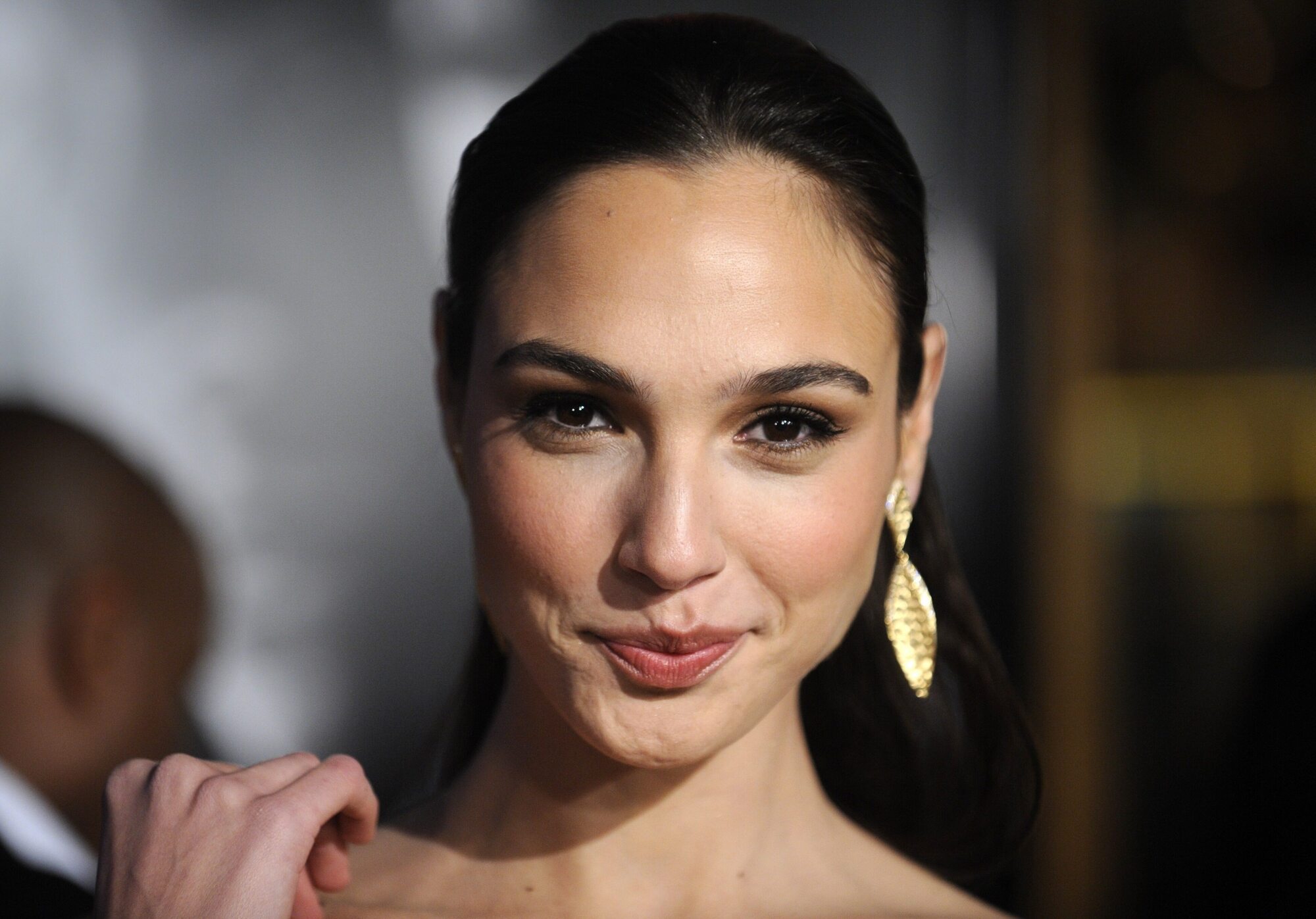 Bild Markiert Mit Brunette Gal Gadot Celebrity Star Face Israeli