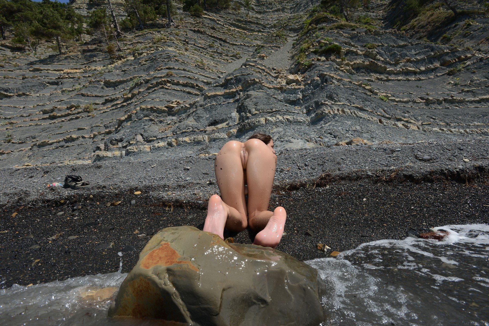 Bild markiert mit: Skinny, Brunette, Foxy Di - Nensi B - Medina U, MET Art, Mikhail Paramonov - Paromov, Nature, Nyuso, Russian