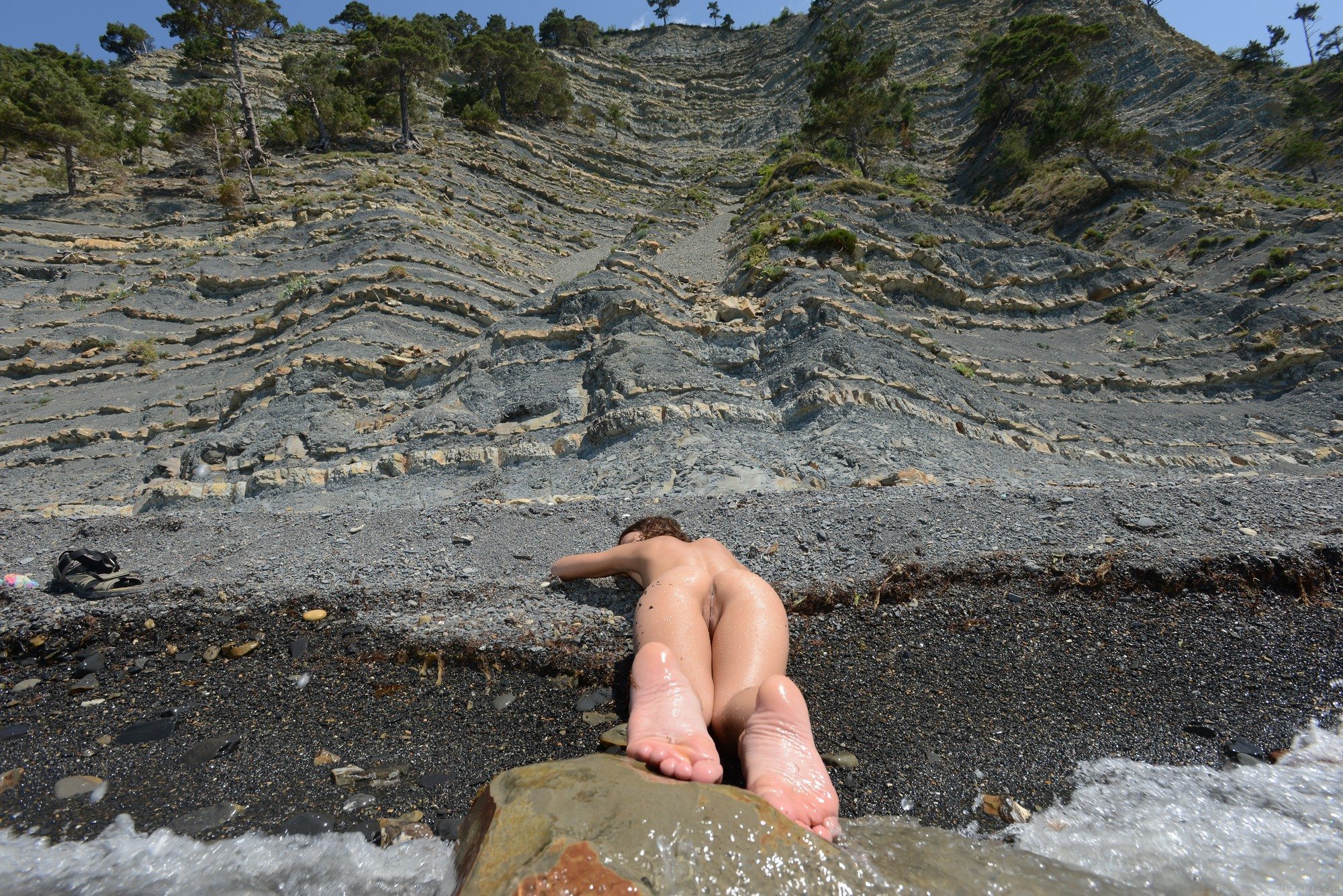 Bild markiert mit: Skinny, Brunette, Foxy Di - Nensi B - Medina U, MET Art, Mikhail Paramonov - Paromov, Nature, Nyuso, Russian