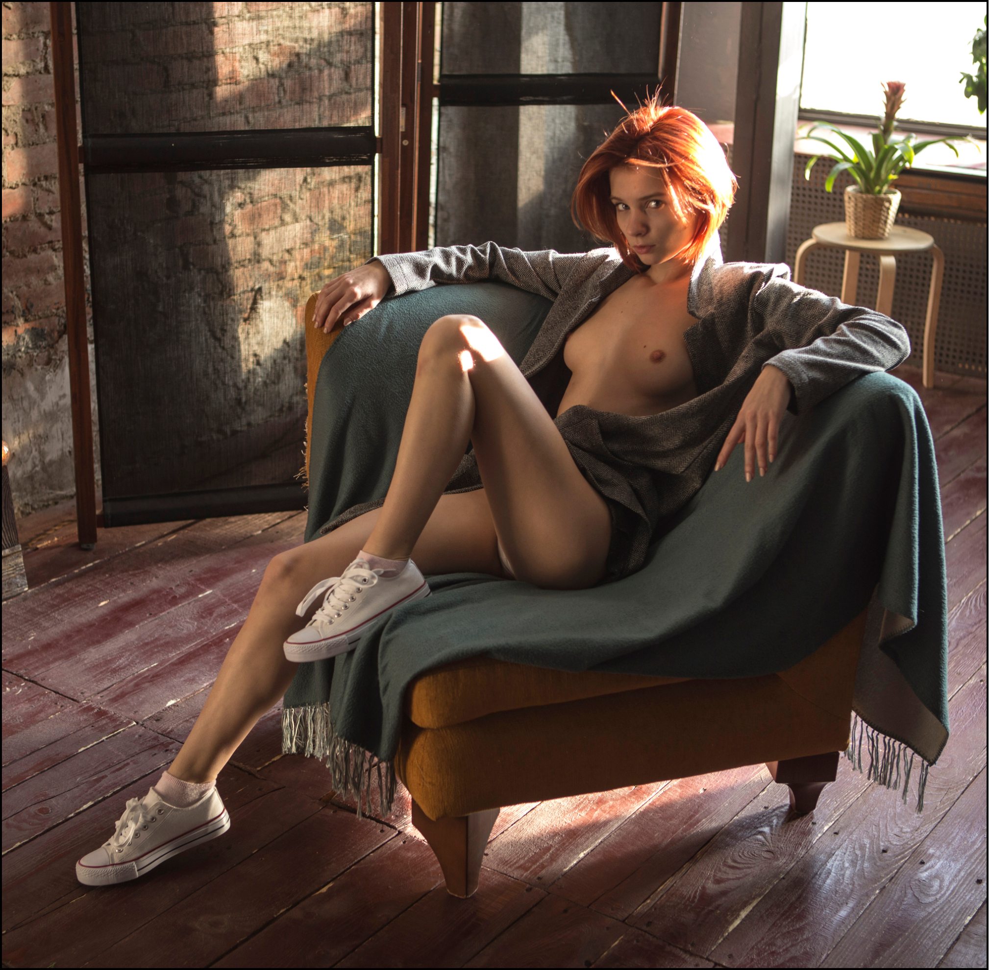 Bild markiert mit: Skinny, Eyes, Feet, Legs, Marta Gromova, Pavel Kiselev, Redhead, Russian, Art, Cute, Small Tits