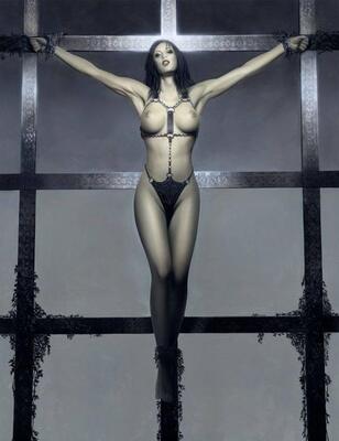 Bild markiert mit: Brunette, Boobs, Legs, Bondage