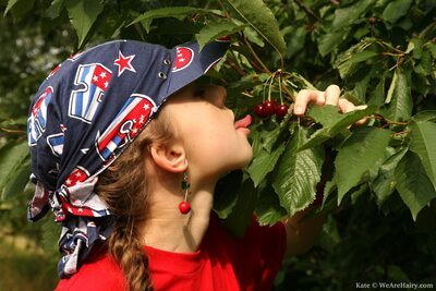 Picture tagged with: Brunette, Kate goes on a wild berry-picking trip, Milena Angel - Milena D - Sunna - Kate, Nature, Sexy Wallpaper, Tongue, Ukrainian, WeAreHairy.com, Braid, Cute