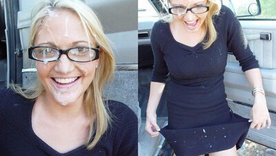 Cumshot, Blonde, Facial
