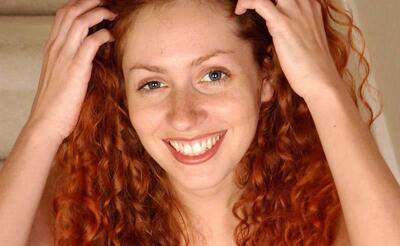 Redhead, Face, Eyes, Safe for work, Smiling