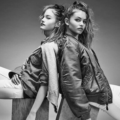 Bild markiert mit: Skinny, Black and White, Brunette, Thylane Blondeau, 2 girls, Celebrity - Star, Cute, French, Safe for work