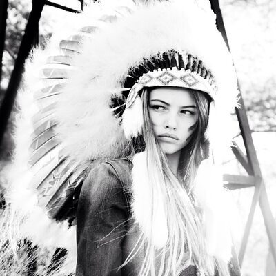 Bild markiert mit: Skinny, Black and White, Brunette, Thylane Blondeau, Celebrity - Star, Cute, French, Safe for work