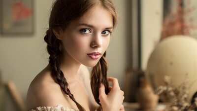 Bild markiert mit: Skinny, Brunette, Kate Kostyanetskaya, Art, Belarusian, Cute, Eyes, Face, Safe for work, Sexy Wallpaper