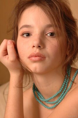 Picture tagged with: Skinny, Brunette, Ketrin B, Limakan, MET Art, Nikonoff, Ukrainian, Cute