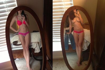 Bild markiert mit: Skinny, Brunette, Legs, Lingerie, Mirror, Selfie, Small Tits